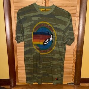 Aviator Nation Camouflage Tee with Logo